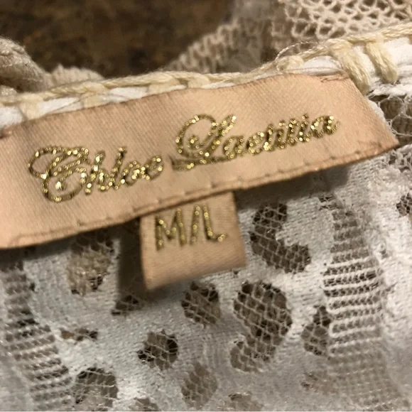 Boho flared multi lace cardigan Bohemian People Chloe Laetitia Paris - Picture 11 of 13